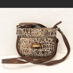 RELIC Animal Print Mini Cross Body Purse